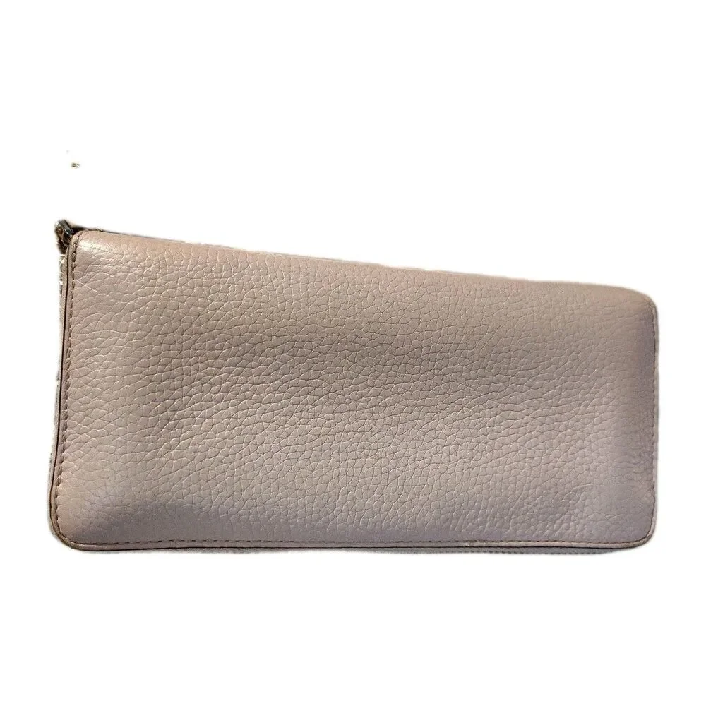 Michael Kors Jet Set Large Continental Zip Around Wallet Leather